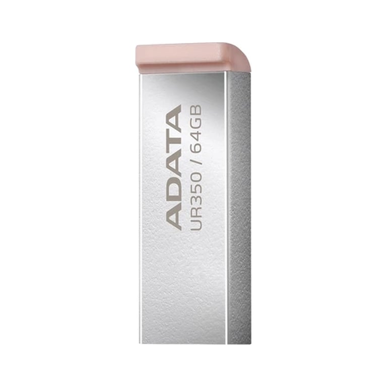 USB флеш накопичувач ADATA 64GB UR 350 Silver/Beige USB 3.2 (UR350-64G-RSR/BG) - фото 4