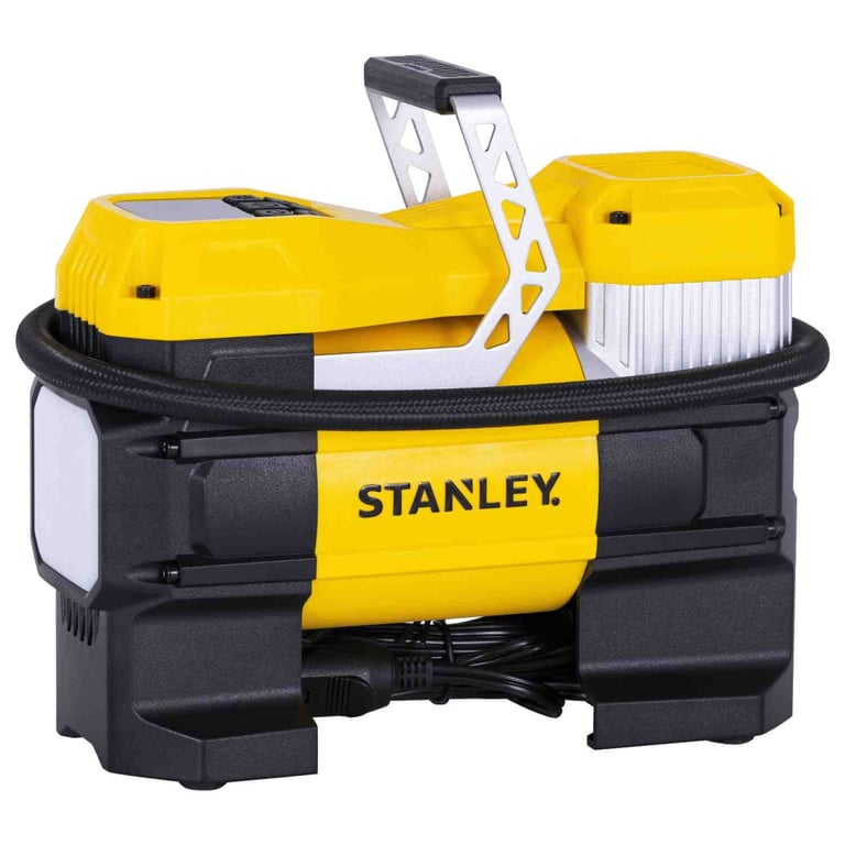 Автомобільний компресор Stanley 23 л/хв, 12 В, 10 бар, вага 1.1 кг (SXIF0001) - фото 3