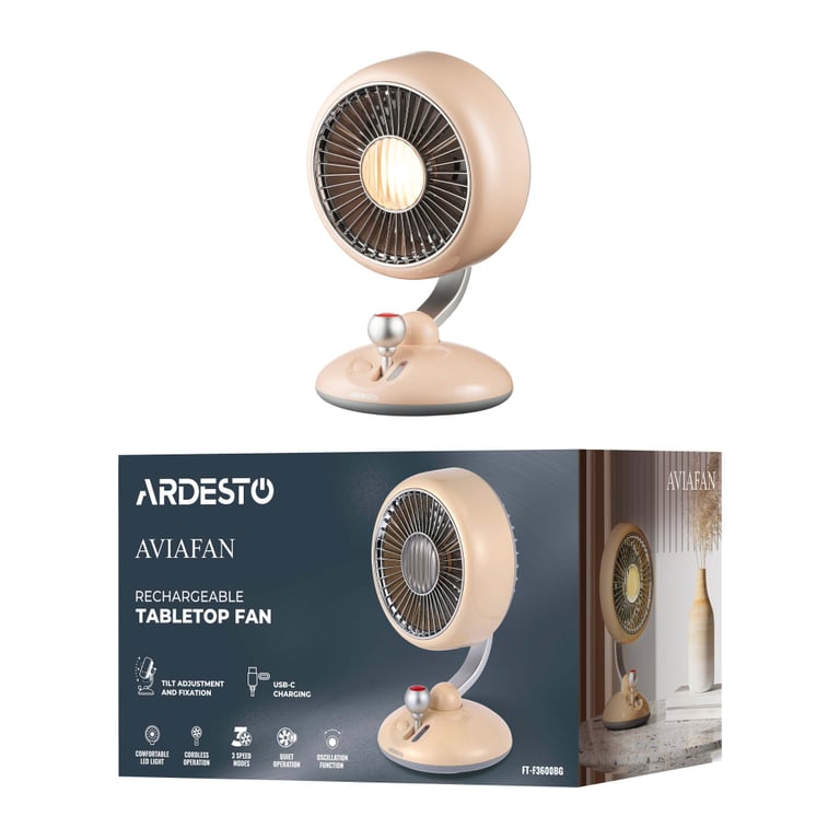 Вентилятор Ardesto FT-F3600BG - фото 8