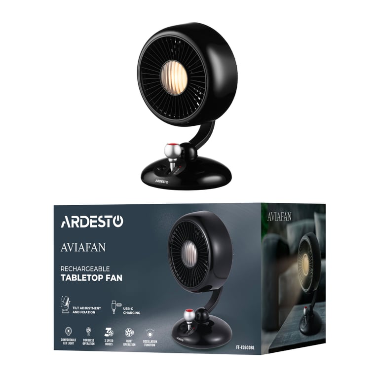 Вентилятор Ardesto FT-F3600BL - фото 8