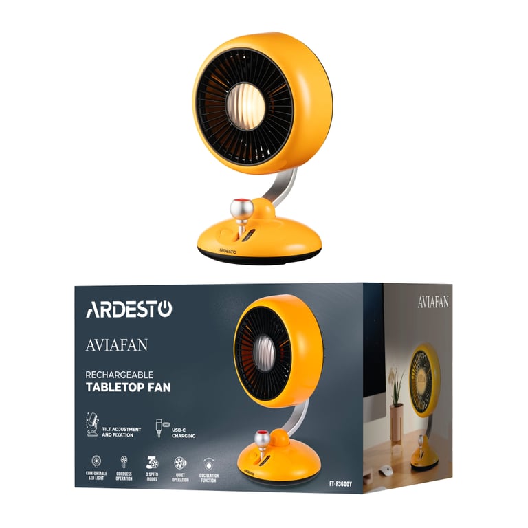 Вентилятор Ardesto FT-F3600Y - фото 8