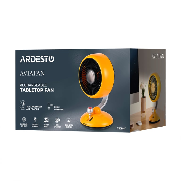 Вентилятор Ardesto FT-F3600Y - фото 9