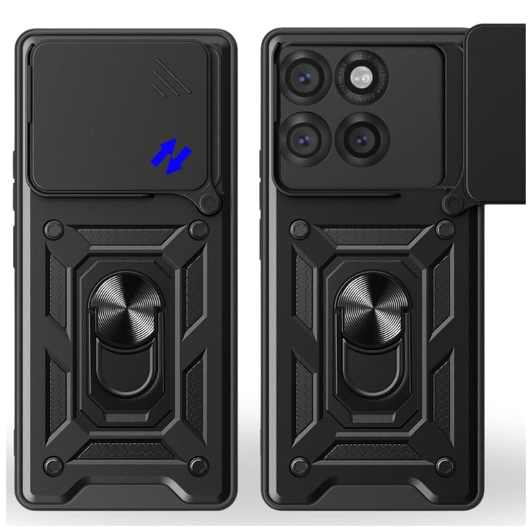Чохол до мобільного телефона BeCover Military Motorola Edge 60 Pro Black (715527) - фото 3