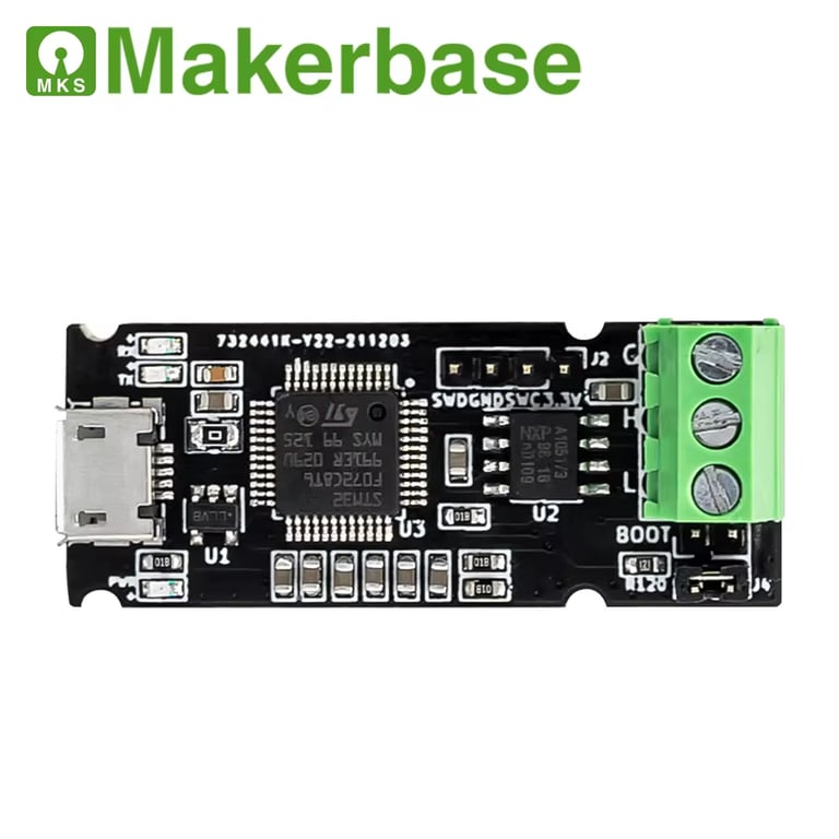 Адаптер Makerbase CANable USB to CAN canbus debugger analyzer adapter Isolated (MKS CANable) - фото 3