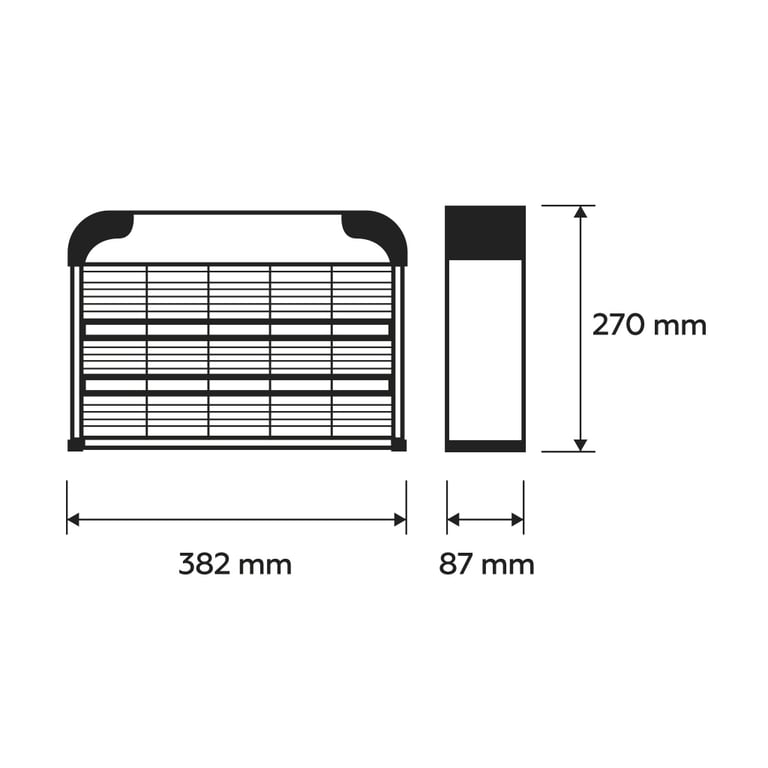 Інсектицидна лампа Eurolamp Для внутрішнього використання 20W 220V IP20 (MK-20(FLUOR)new) (4262380667075) - фото 3