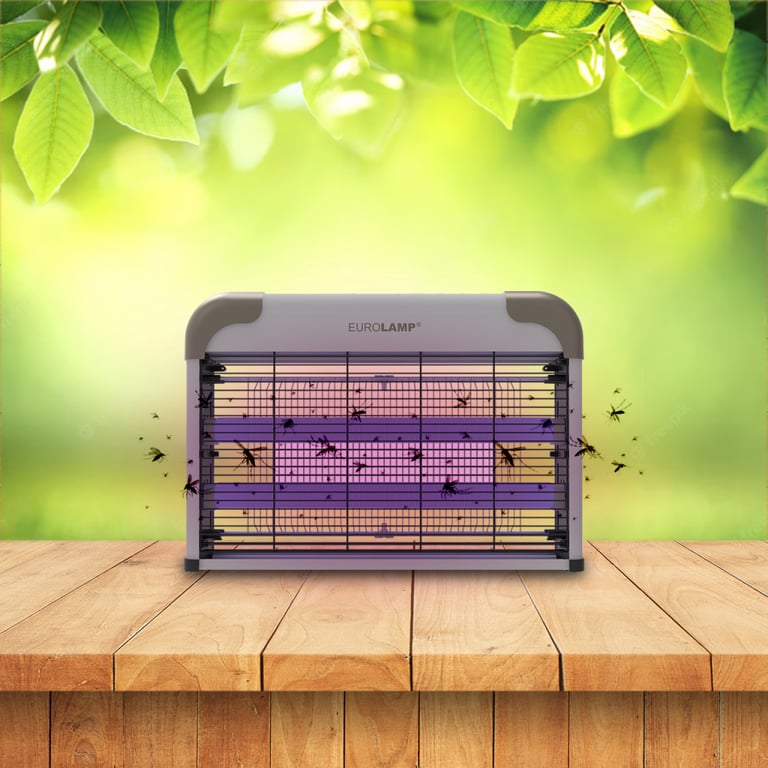 Інсектицидна лампа Eurolamp Для внутрішнього використання 20W 220V IP20 (MK-20(FLUOR)new) (4262380667075) - фото 4
