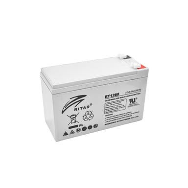 Батарея до ДБЖ Ritar AGM RT1280B, 12V-8Ah (RT1280B) - фото 1