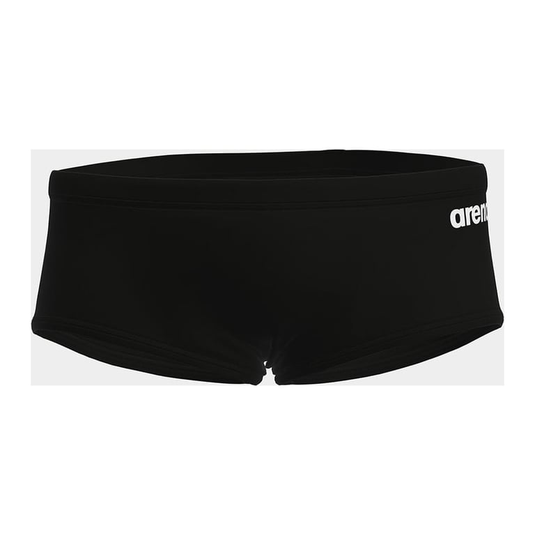 Плавки Arena Solid Team Low-Waist Swim Shorts 004775-550 чорний, білий 90 (3468336636787) - фото 3