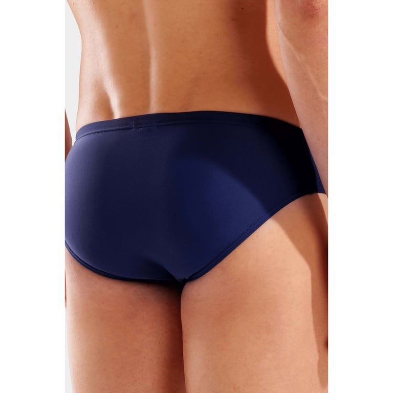 Плавки Arena Double Graphic Swim Briefs 010951-705 темно-синій, помаранчевий 110 (3468337766285) - фото 5