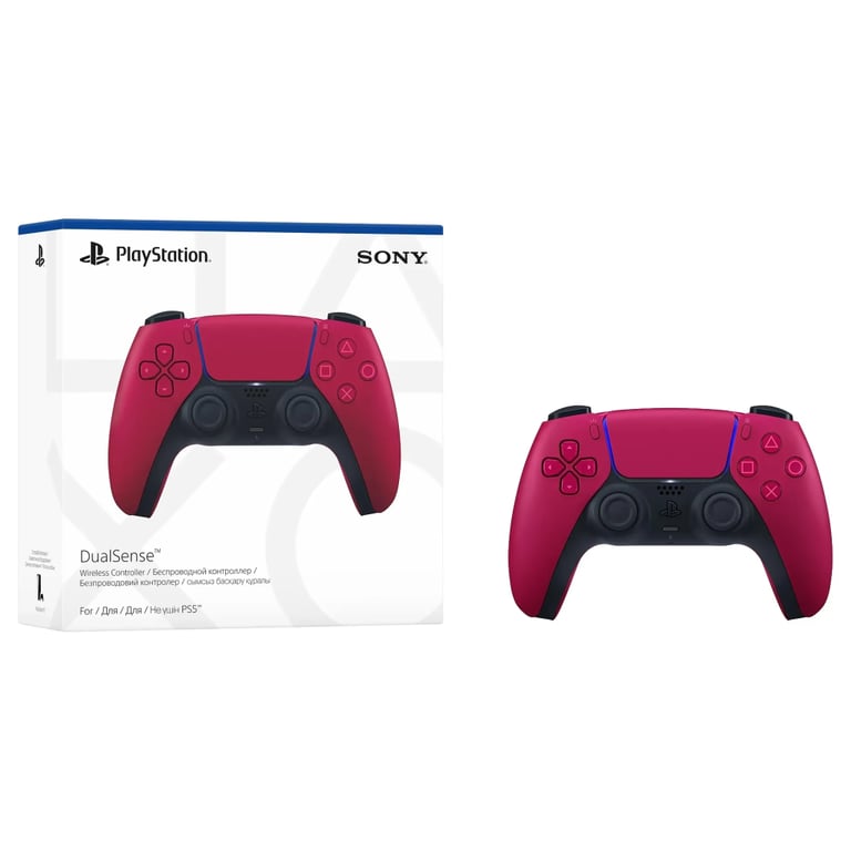 Геймпад Sony Playstation DualSense Bluetooth PS5 Cosmic Red (1000050249) - фото 5