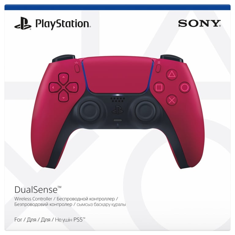 Геймпад Sony Playstation DualSense Bluetooth PS5 Cosmic Red (1000050249) - фото 7