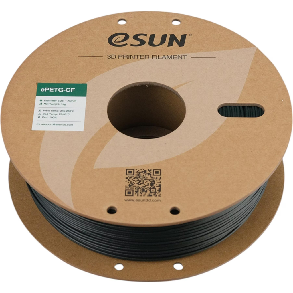 Пластик для 3D-принтера eSUN ePETG-CF 1,75mm 1kg BLACKISH GREEN (EPETG-CF-P175BG1) - фото 3 Пластик для 3D-принтера eSUN ePETG-CF 1,75mm 1kg BLACKISH GREEN (EPETG-CF-P175BG1) - фото 3