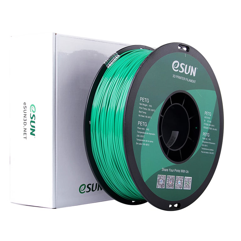 Пластик для 3D-принтера eSUN PETG 1,75mm 1kg SOLID GREEN (PETG-P175SG1) - фото 4