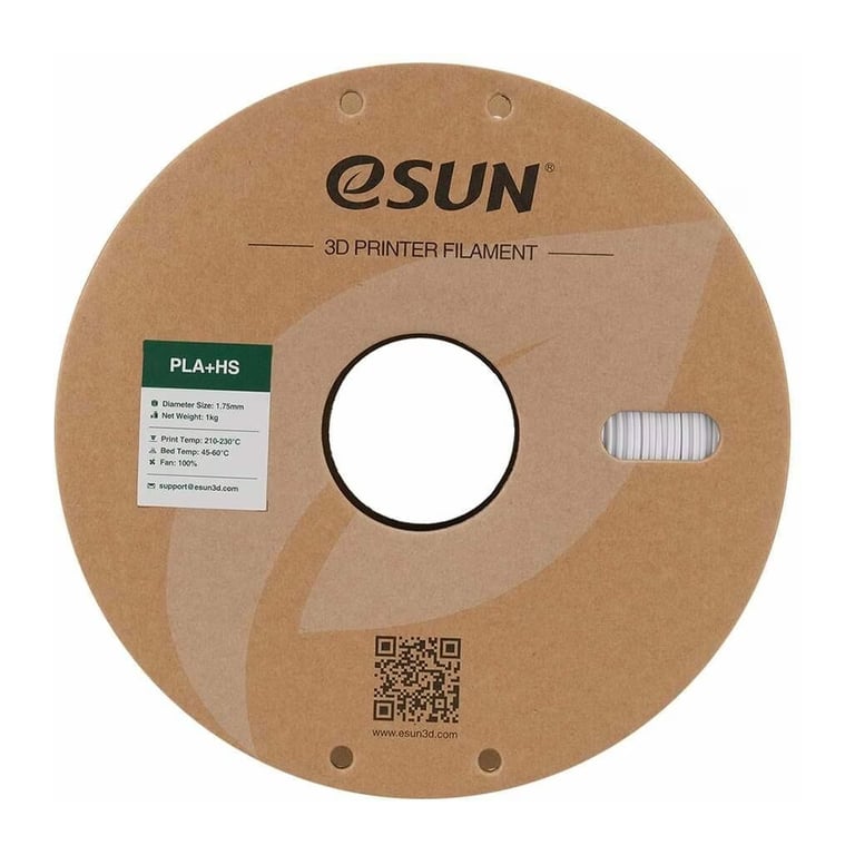 Пластик для 3D-принтера eSUN ePLA+HS, 1,75мм, 1кг, cold white (EPLA+HS-P175CW1) - фото 2
