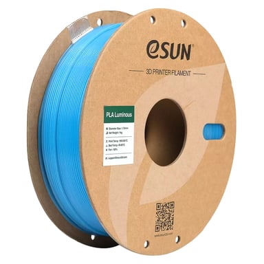 Пластик для 3D-принтера eSUN ePLA-LUMINOUS 1,75mm 1kg BLUE (EPLA-LUMINOUS175LU1) - фото 1