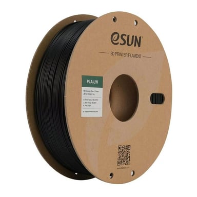 Пластик для 3D-принтера eSUN PLA LW 1,75mm 1kg BLACK (PLA-LW175B1P1) - фото 1