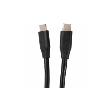 Дата кабель USB-C to USB-C 1.0m 60W black Kingda (KD-UCUC3002-1m) - фото 1