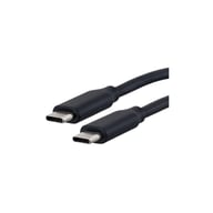 Дата кабель USB-C to USB-C 1.0m 60W black Kingda (KD-UCUC3002-1m) - фото 2