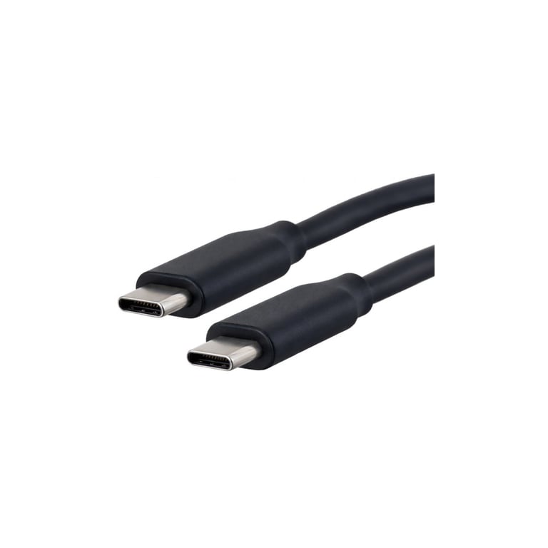 Дата кабель USB-C to USB-C 1.0m 60W black Kingda (KD-UCUC3002-1m) - фото 2