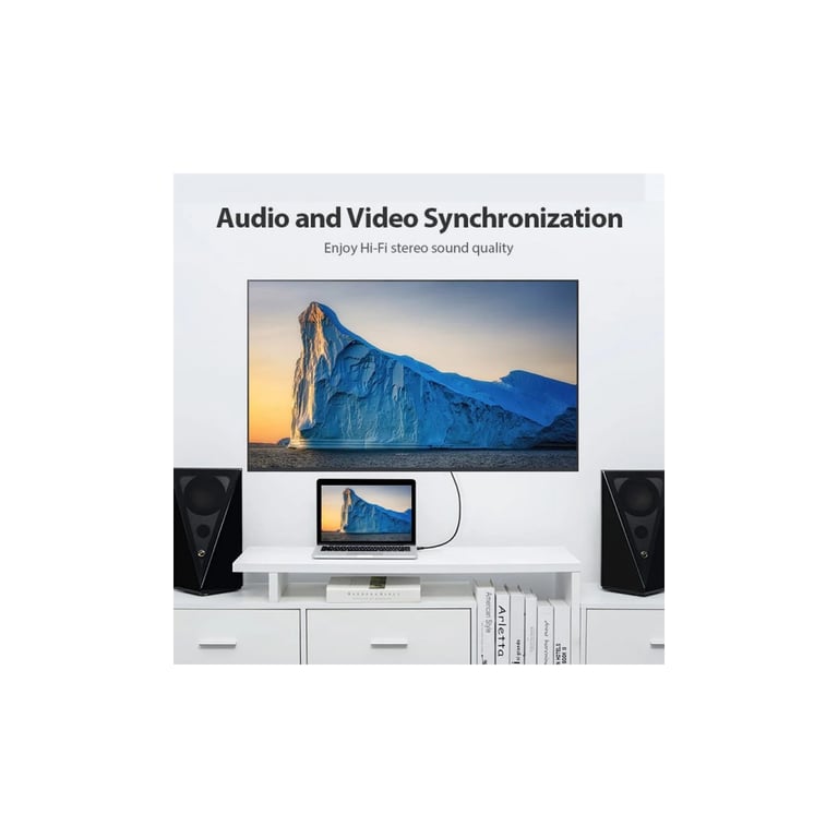 Кабель мультимедійний HDMI M to HDMI M 2.0m V2.0 4K60Hz PVC Vention (AAIBH) - фото 8