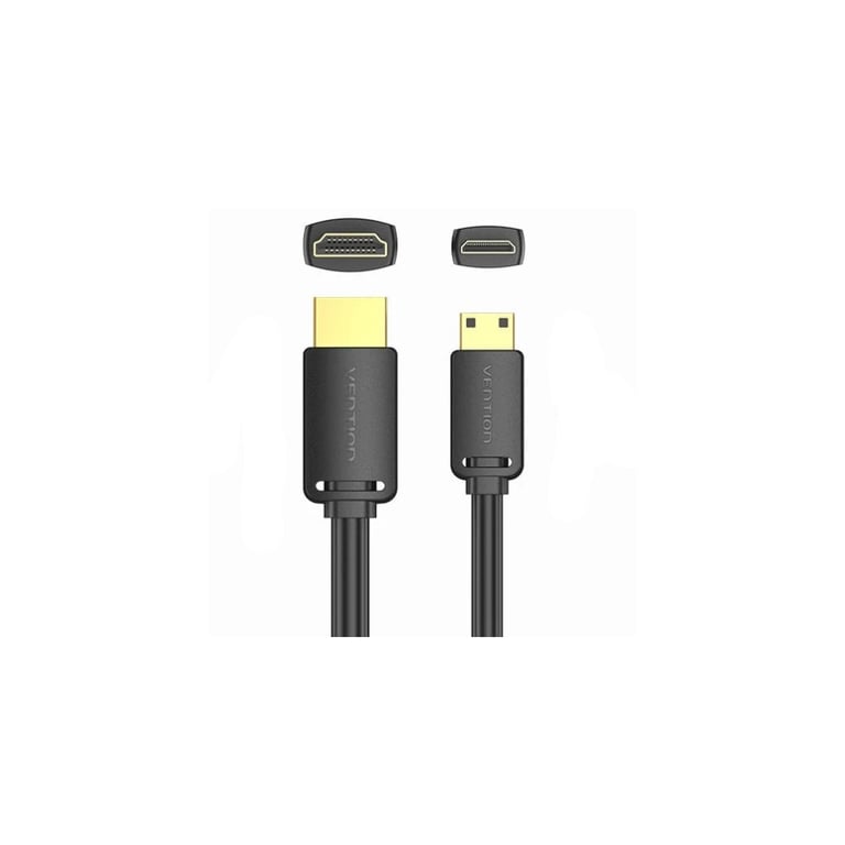 Кабель мультимедійний HDMI M to HDMI mini M 2.0m V2.0 4K60Hz 18Gbps HDR Dolby Vention (AGHBH) - фото 2