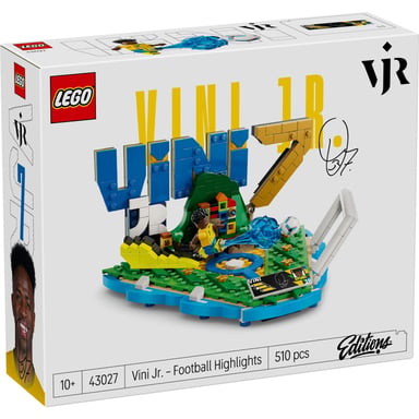 Конструктор LEGO Editions Football Вінісіус Жуніор — найкращі моменти футбольних матчів (43027) - фото 1