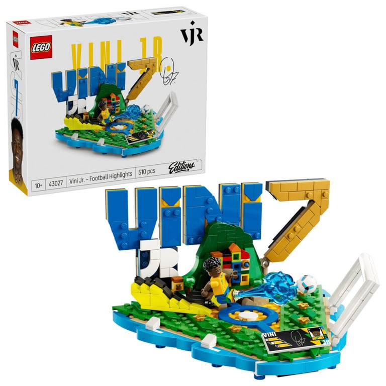 Конструктор LEGO Editions Football Вінісіус Жуніор — найкращі моменти футбольних матчів (43027) - фото 6