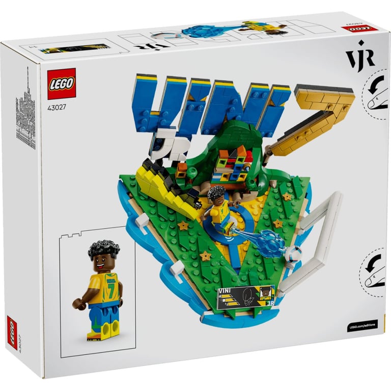 Конструктор LEGO Editions Football Вінісіус Жуніор — найкращі моменти футбольних матчів (43027) - фото 7