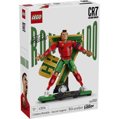 Конструктор LEGO Editions Football Кріштіану Роналду — легенда футболу (43016) - фото 1