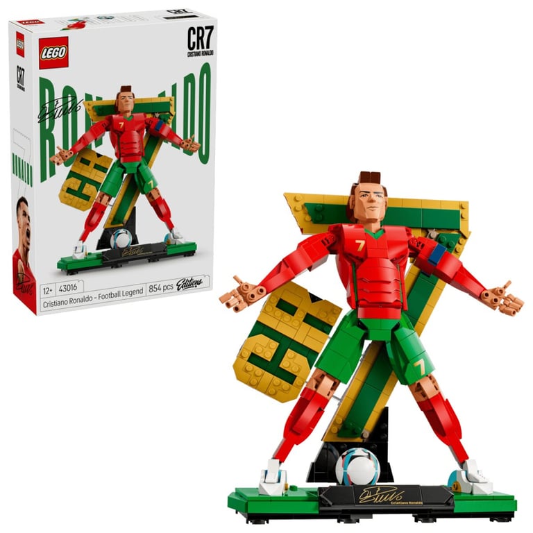 Конструктор LEGO Editions Football Кріштіану Роналду — легенда футболу (43016) - фото 5