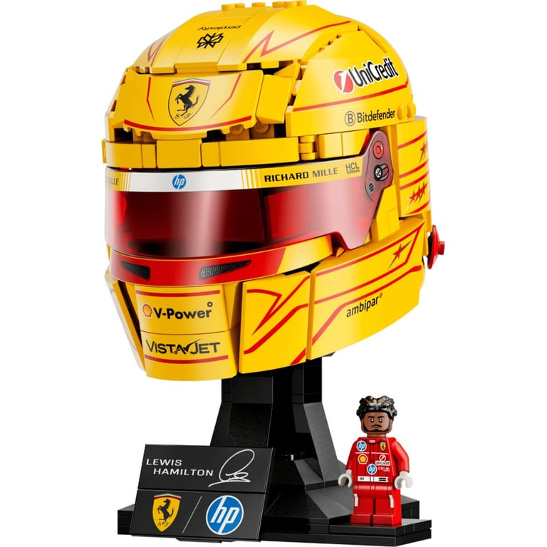 Конструктор LEGO Editions Formula 1 Шолом Льюїса Гамільтона з команди Scuderia Ferrari HP (43022-) - фото 2