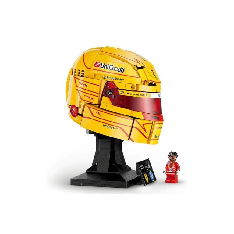 Конструктор LEGO Editions Formula 1 Шолом Льюїса Гамільтона з команди Scuderia Ferrari HP (43022-) - фото 3