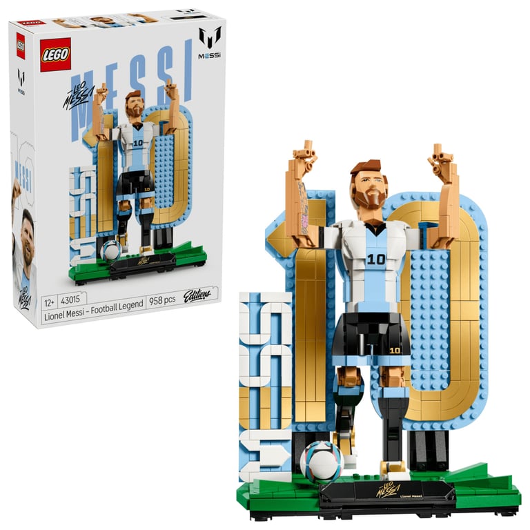Конструктор LEGO Editions Football Ліонель Мессі — легенда футболу (43015) - фото 5