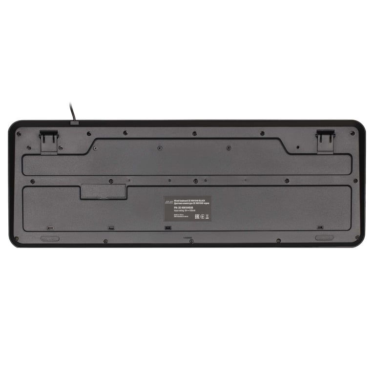 Клавіатура 2E KM1040 USB UA Black (2E-KM1040UB_UA) - фото 3
