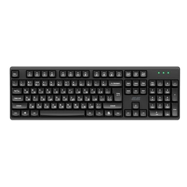 Клавіатура 2E KS131 USB UA Black (2E-KS131UB_UA) - фото 1