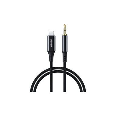 Кабель мультимедійний Lightning to 3.5mm M 2.0m Choetech (AUX009) - фото 1