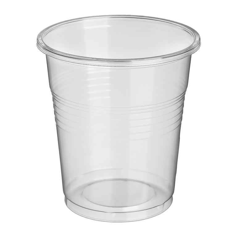 Стакани одноразові Buroclean термостійкі 100 мл 96 шт прозорі (1080027)