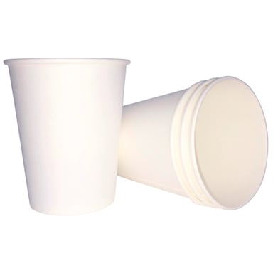 Стакани одноразові Buroclean паперові 175 мл 50 шт білі (1080029) - фото 1