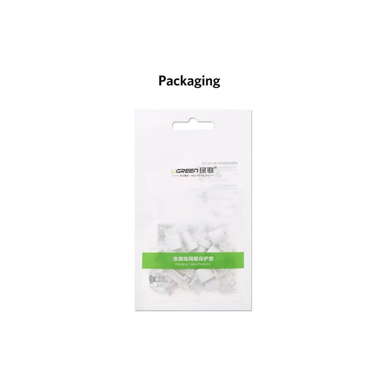 Тримач для кабелю Ugreen LP127 Charging Cable Protector White (40705) - фото 6