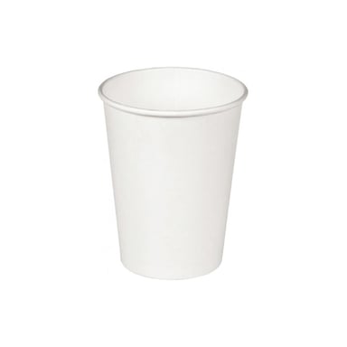 Стакани одноразові Україна паперові 175 мл 50 шт білі (CUP175WT) - фото 1
