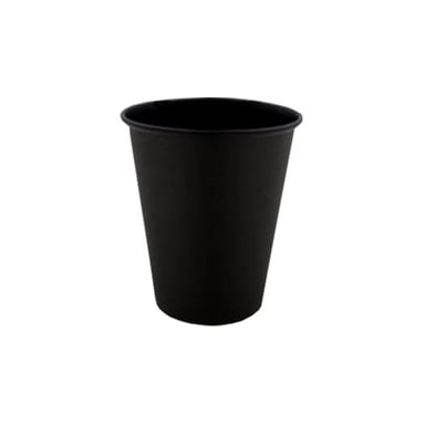 Стакани одноразові Україна паперові 250 мл 50 шт Total BLACK (CUP250BL) - фото 1