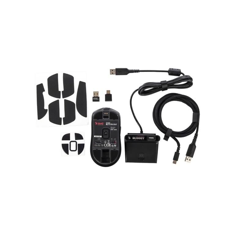 Мишка A4Tech Bloody R77 Ultra Wireless Dock Black (4711421003575) - фото 7