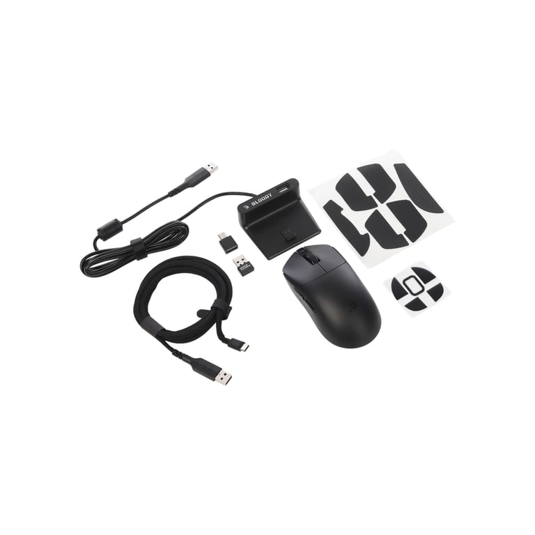 Мишка A4Tech Bloody R77 Ultra Wireless Dock Black (4711421003575) - фото 8
