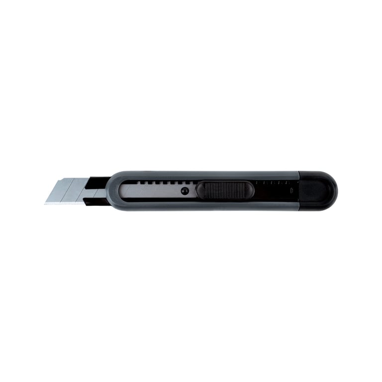 Ніж канцелярський Axent 18 мм, металеві направляючі, чорний (6606-A) - фото 2