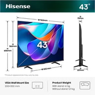 Телевізор Hisense 43A6S - фото 8