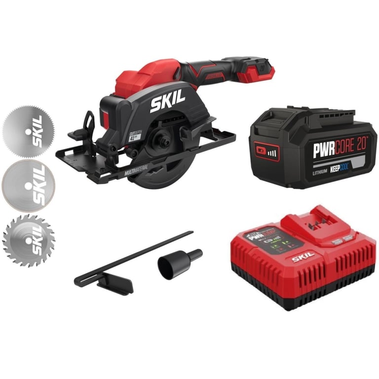 Дискова пила Skil 3540 CA Compact, безщітковий, 4.0 Ah, ЗП (SW1E3540CA+BC1E3111A) - фото 1