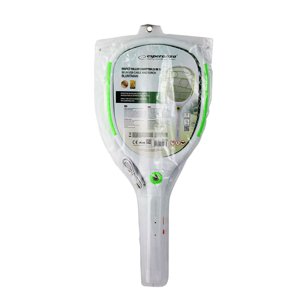 Електромухобійка Esperanza EHQ010G Insect Killer (5901299955963) - фото 5 Електромухобійка Esperanza EHQ010G Insect Killer (5901299955963) - фото 5