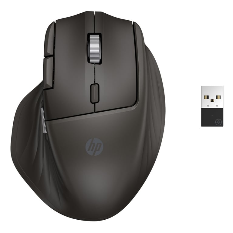 Мишка HP 780M Ultra-Fast-Scroll Wireless/Bluetooth Black (B8YX3AA) - фото 7