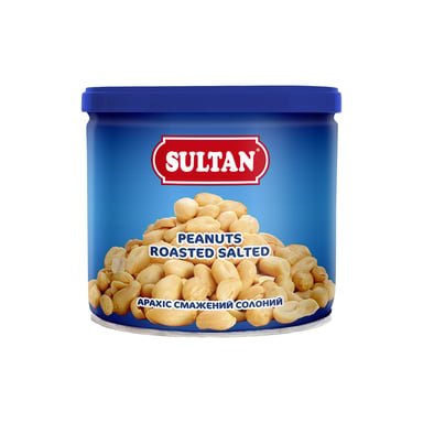 Горіхи Sultan Арахіс смажений солоний 120 г з/б (slt.50571) - фото 1