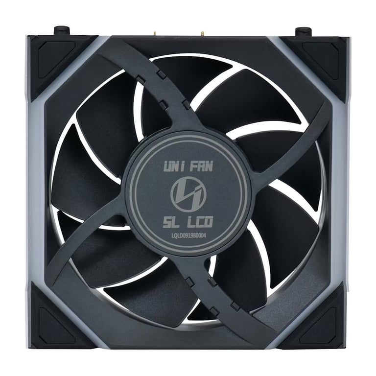 Кулер до корпусу Lian Li UNI Fan SL WIRELESS LCD 120-1, Black (G99.12SLLCD1W1B.00) - фото 3